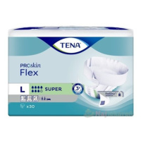 TENA Flex Super L inkontinenčné nohavičky s rýchloupevňovacím pásom 30 ks