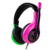 Headset Bigben Wired Stereo Pink + Green (Switch)