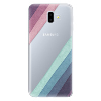 Odolné silikónové puzdro iSaprio - Glitter Stripes 01 - Samsung Galaxy J6+