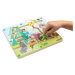 Detská hra magnetický labyrint s perom Lesné zvieratká Habaod 2 rokov
