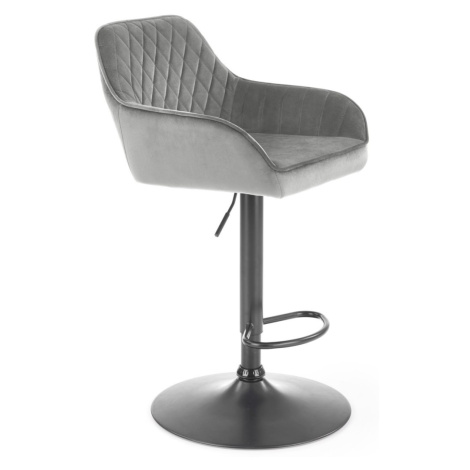 Barová stolička H103 sivá Halmar
