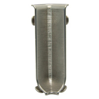 Roh k soklu Progress Profile vnútorný nerez mat silver, výška 60 mm, RIZCTACS602