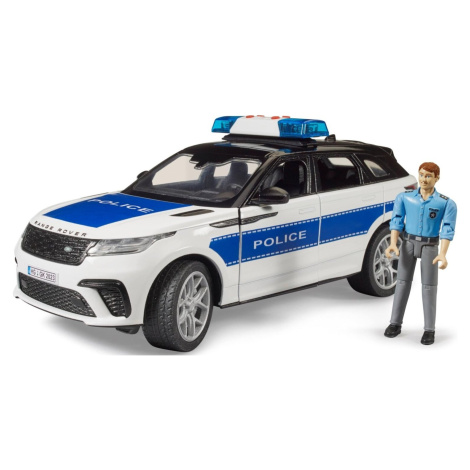 Bruder 2890 Range Rover Velar Polícia s figúrkou Brüder Mannesmann