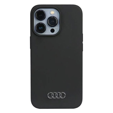 Kryt Audi Silicone Case iPhone 13 Pro 6.1" black hardcase AU-LSRIP13P-Q3/D1-BK (AU-LSRIP13P-Q3/D
