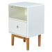 Biely nočný stolík Color Box – Tom Tailor