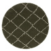 Kusový koberec Allure 104404 Olive / Green Rozmery koberca: 160x160 kruh