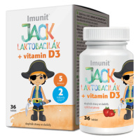 IMUNIT Laktobacily Jack Laktobacilák + vitamín D3 36 tabliet