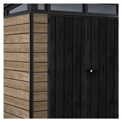 Keter Zahradní domek  PENT Signature 7x7 Ashwood, s podlahou