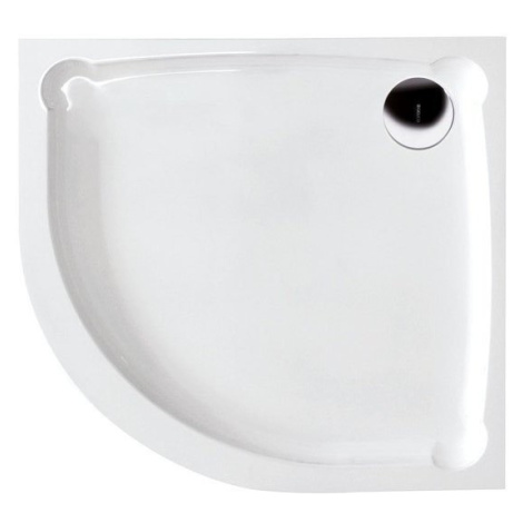 GELCO - HERA sprchová vanička z liateho mramoru, štvrťkruh, 90 x 90 x 7,5 cm, R550 GH559