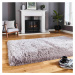 Svetlosivý ručne tuftovaný koberec Think Rugs Polar PL Light Grey, 60 × 120 cm