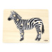 Puzzle na podložke s rúčkami Viga 44603 zebra