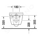 DURAVIT - Starck 3 Závesné WC Compact, biela 2227090000