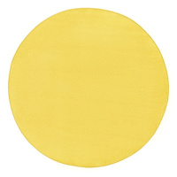 Žltý okrúhly koberec ø 200 cm Fancy – Hanse Home