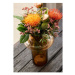 Oranžová sklenená váza Lyngby Glas Tube, výška 20 cm