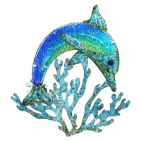 Signes Grimalt  Delfínový Ornament  Sochy Modrá