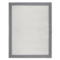 Kusový koberec Twin-Wendeteppiche 103108 creme grau – na ven i na doma - 200x290 cm NORTHRUGS - 