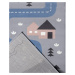 Dětský koberec Adventures 104537 Grey/blue - 120x170 cm Hanse Home Collection koberce