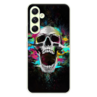 Odolné silikónové puzdro iSaprio - Skull in Colors - Samsung Galaxy A54 5G