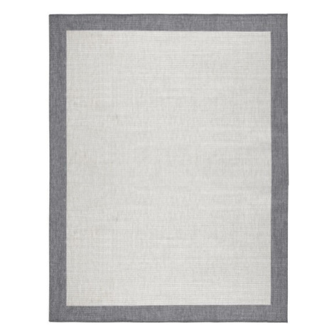 Kusový koberec Twin-Wendeteppiche 103108 creme grau – na ven i na doma - 80x350 cm NORTHRUGS - H