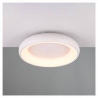 LED stropné svietidlo Cardona, Ø 46,5 cm, matná biela, kov, CCT