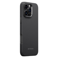 Pitaka Military-Grade Protective MagSafe kryt iPhone 16 Pro Max Black/Grey Twill