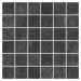 Mozaika Rako Base R čierna 30x30 cm mat DDM06433.1