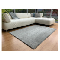 Kusový koberec Udine šedý - 60x110 cm Vopi koberce