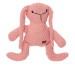Pletená hračka Zajac, Pink