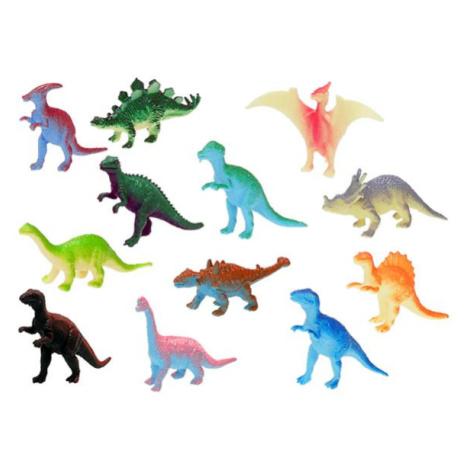 Dinosaurus 4-8cm 12druhov 12ks