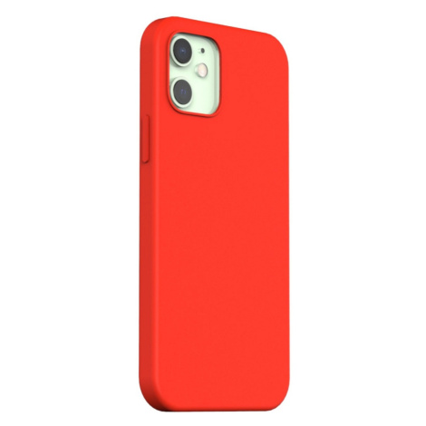 Silikónové puzdro na Apple iPhone 12 mini ARAREE Typoskin červené