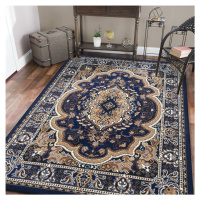 Domtextilu Vintage koberec v modrej farbe Šírka: 80 cm | Dĺžka: 150 cm 30996_26669