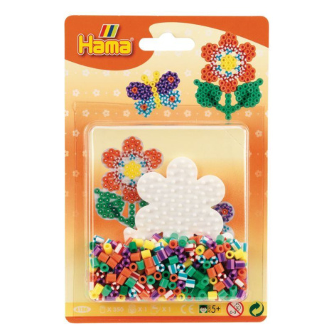Hama Zažehľovacie korálky MIDI Korálkový set Kvetina
