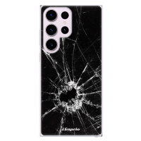 Odolné silikónové puzdro iSaprio - Broken Glass 10 - Samsung Galaxy S23 Ultra