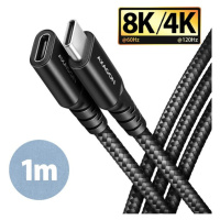 AXAGON BUCM32-CF10AB predlžovací kábel USB-C 1m čierny