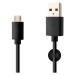 FIXED FIXD-UM-BK DATOVY A NABIJACI KABEL S KONEKTOROM MICRO USB, 2,4A, CIERNY