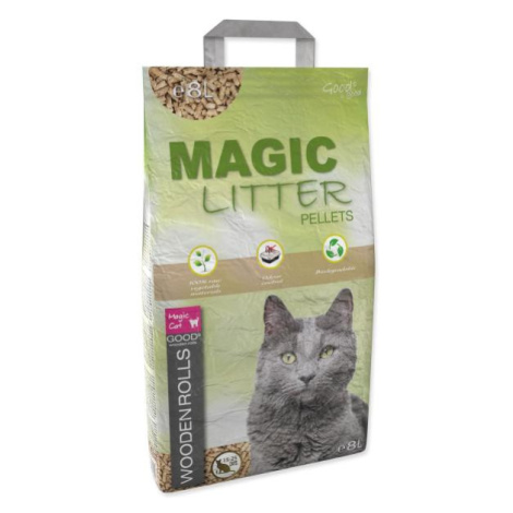 Podstielka Magic Litter Wooden Rolls 8L MAGIC CAT