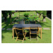 Záhradný jedálenský stôl 90x170 cm Navy – Ezeis