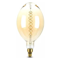 Žiarovka LED Filament E27 8W, 2000K, 500lm, stmievateľná, BF180 VT-2168D (V-TAC)