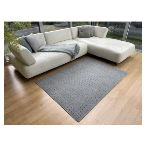 Kusový koberec Udinese šedý - 80x150 cm Vopi koberce