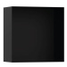 Polička Hansgrohe XtraStoris Minimalistic bez orámovania vo farbe matná čierna 56079670