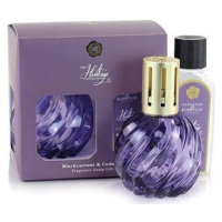 Ashleigh & Burwood Darčerková sada katalytickej lampy PURPLE a náplne BLACKCURRANT & CEDARWOOD