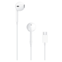 Apple EarPods USB-C slúchadlá s mikrofónom biela