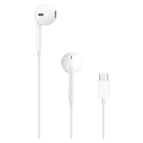 Apple EarPods USB-C slúchadlá s mikrofónom biela