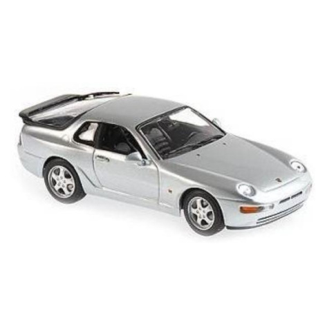 1:43 PORSCHE 968 CS - 1993 - SILVER METALLIC - MINICHAMPS