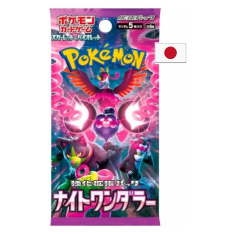 Nintendo Pokémon Scarlet and Violet Night Wanderer Booster - japonsky