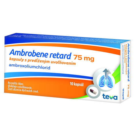 AMBROBENE RETARD 75 mg cps plg 10 kapsúl