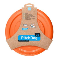 Lietajúci tanier WAUDOG PitchDog 24cm Orange