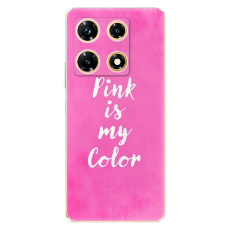 Odolné silikónové puzdro iSaprio - Pink is my color - Infinix Note 30 PRO