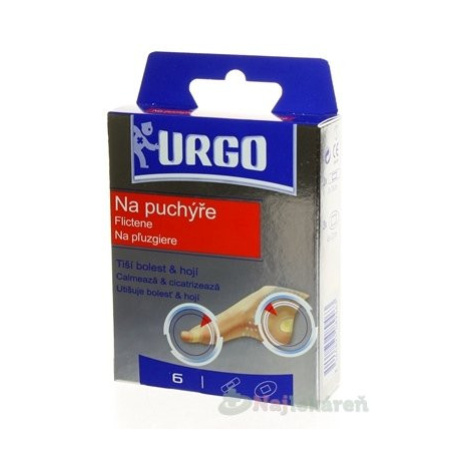 URGO Blisters Na pľuzgiere hydrokoloidná náplasť, 2 veľkosti  6ks
