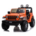 mamido  Elektrické autíčko Jeep Wrangler Rubicon 4x4 oranžové